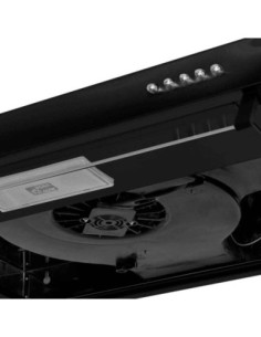 Campana Extractora Challenger Horizontal 60 cm Negra 3 velocidades CX 4562 NEGRO 1 2