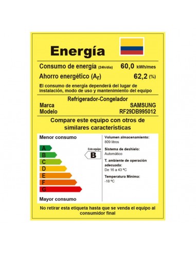 Nevecon Samsung 809 Lt Bespoke Family...