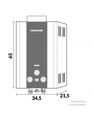 Calentador De Paso a Gas Natural...