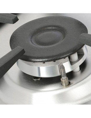 Cubierta empotrar acero inoxidable...