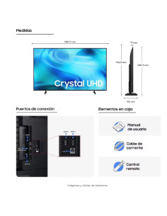 Televisor Samsung 85" Crystal UHD 4K Smart  UN85U8500HKXZL 2