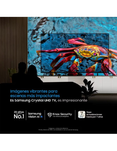 Televisor Samsung 85" Crystal UHD 4K Smart  UN85U8500HKXZL