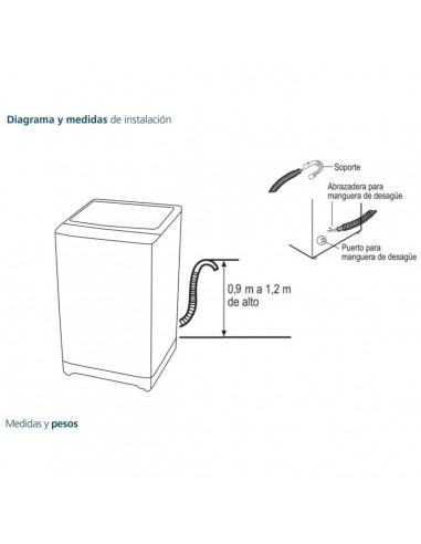 Combo Mabe Lavadora 18Kg...