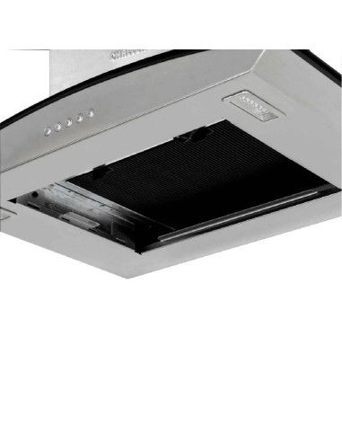 Campana Extractora Challenger 80 cm Isla 3 Velocidades CX 4880
