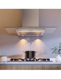 Campana Extractora Electrolux 90cm Empotrable Pared Luz LED Inox Emp CE9VX 2