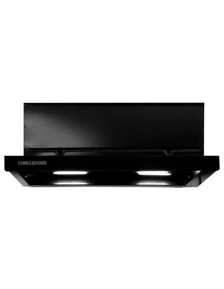 Campana Extraplana Challenger 60 cm Negro 3 velocidades CX 4100 NEGRA