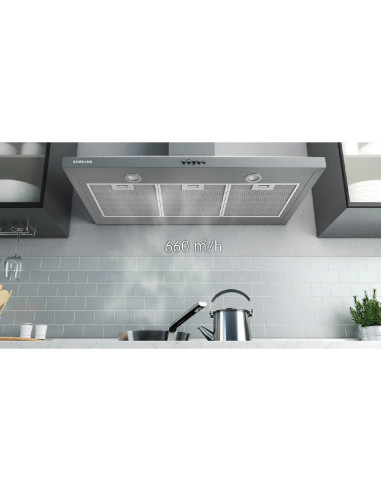 Campana Extractora Samsung 76 cm Península Acero Inoxidable NK30R5000WS/CO