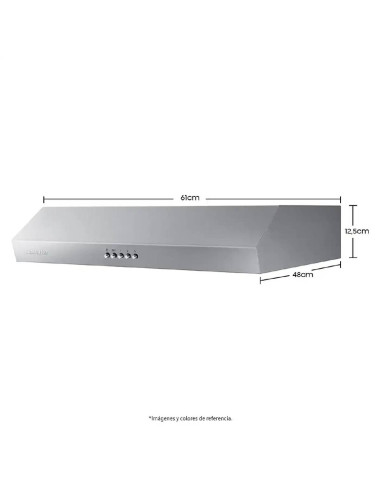 Campana Extractora Samsung 61 cm Horizontal Acero Inoxidable NK24T4000US/CO