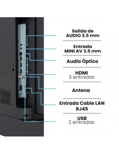 Televisor Challenger 58 pulgadas UHD...
