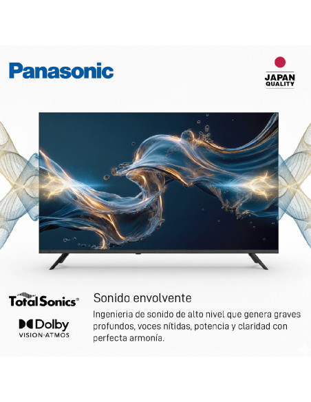 Televisor Panasonic 50 Pulgadas QLED 4K UHD Smart TV Google TV TN-50W80CPN