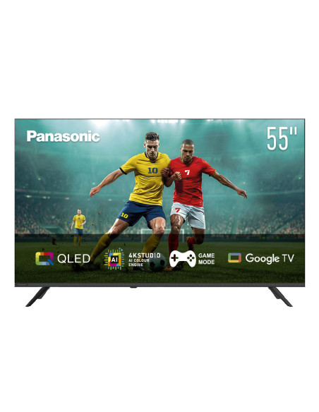 Televisor Panasonic 55 Pulgadas QLED 4K UHD Smart TV Google TV TN-55W80CPN