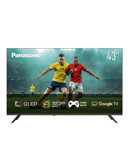 Televisor Panasonic 43 Pulgadas QLED 4K UHD Smart TV Google TV TN-43W80CPN