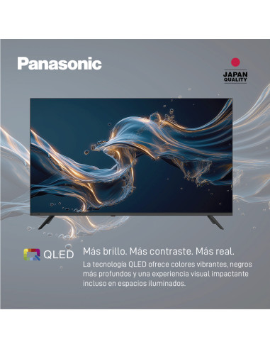 Televisor Panasonic 43 Pulgadas QLED 4K UHD Smart TV Google TV TN-43W80CPN
