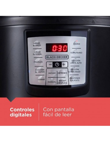 Olla Eléctrica Black + Decker 5.7...