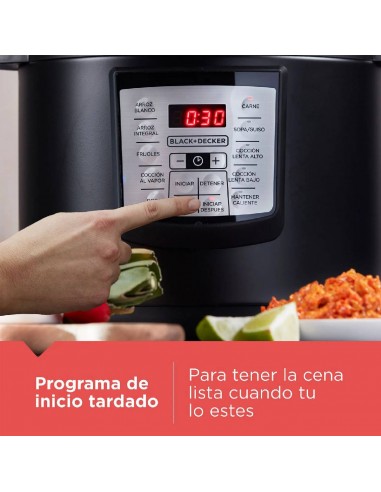 Olla Eléctrica Black + Decker 5.7...
