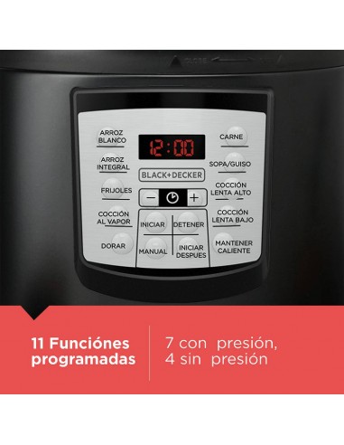 Olla Eléctrica Black + Decker 5.7...