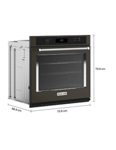 Horno Eléctrico KitchenAid Sencillo Smart Oven 30" Acero Inoxidable 2