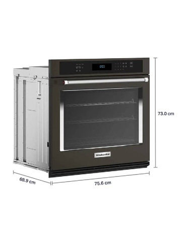 Horno Eléctrico KitchenAid Sencillo Smart Oven 30" Acero Inoxidable