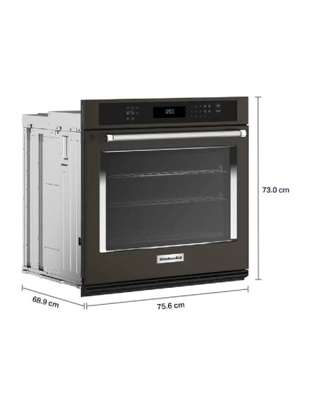 Horno Eléctrico KitchenAid Sencillo Smart Oven 30" Acero Inoxidable