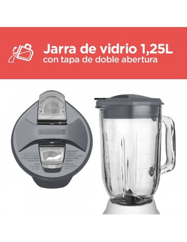 Licuadora Black + Decker 1.25 Litros...