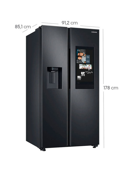 Nevecon Samsung 758 Litros Side by Side Family Hub RS27T5561B1/CO