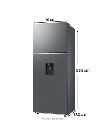 Nevera Samsung 412 Litros No Frost Top Mount Gris RT42DG6220S9CO 9