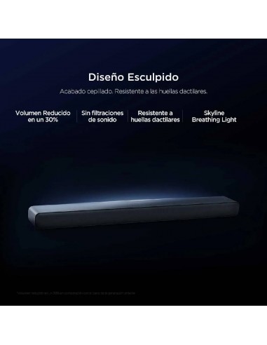 Barra de Sonido TCL 40 Watts RMS...