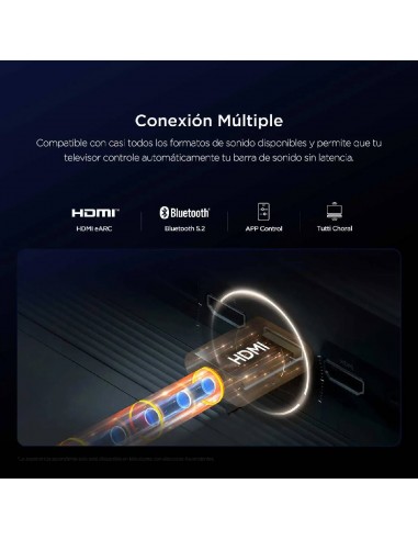 Barra de Sonido TCL 40 Watts RMS...