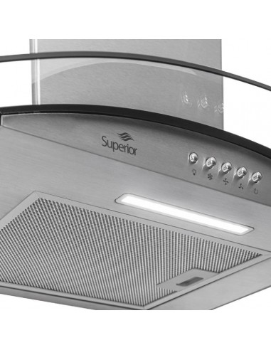 Campana Superior 60 cm Tipo Península... Campana Superior 60 cm Tipo Península...