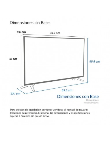 Televisor Challenger 40 pulgadas Led...