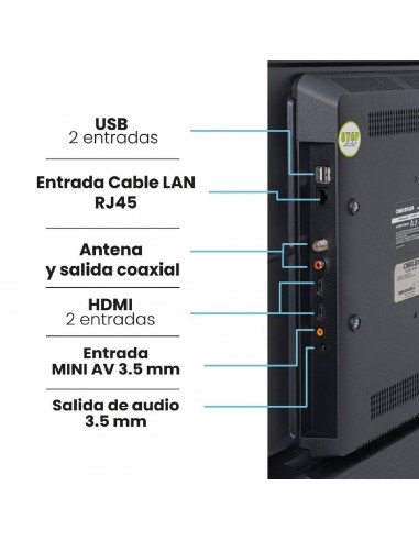 Televisor Challenger 40 pulgadas Led...