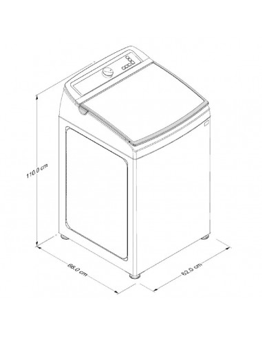 Lavadora Whirlpool 19 Kg Carga...