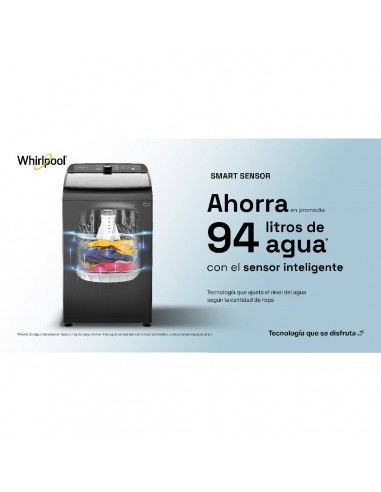 Lavadora Whirlpool 20 Kg Carga...