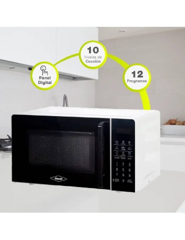 Horno Microondas Haceb 0,7 pies Blanco