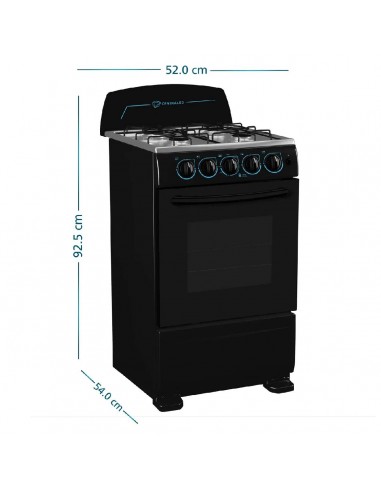 Estufa de Piso Mabe 4 puestos Gas...