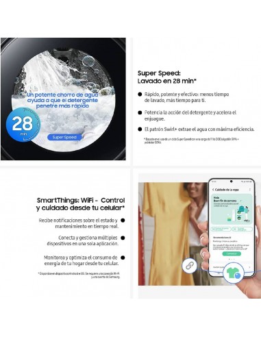 Lavadora Samsung 26 Kg Carga Frontal...