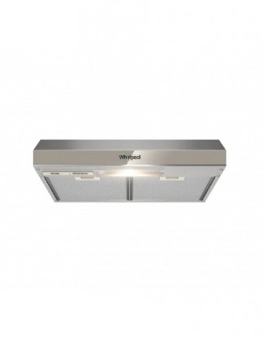 Campana Extractora Whirlpool Tipo Mueble 60 Cm Acero  WH6010S