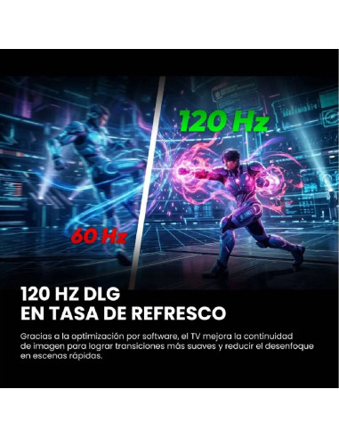Televisor Challenger 75 pulgadas QLED 120 Hz Google TV 75TG4770