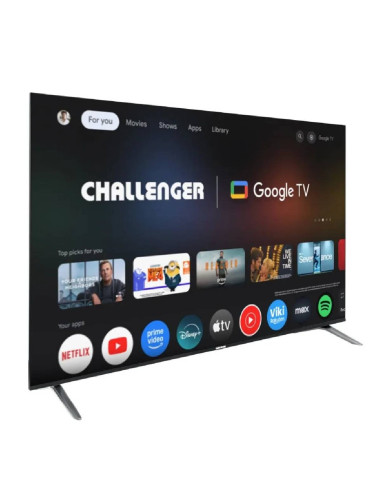 Televisor Challenger 75 pulgadas QLED 120 Hz Google TV 75TG4770