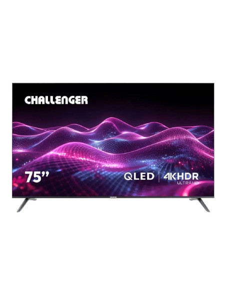Televisor Challenger 75 pulgadas QLED 120 Hz Google TV 75TG4770