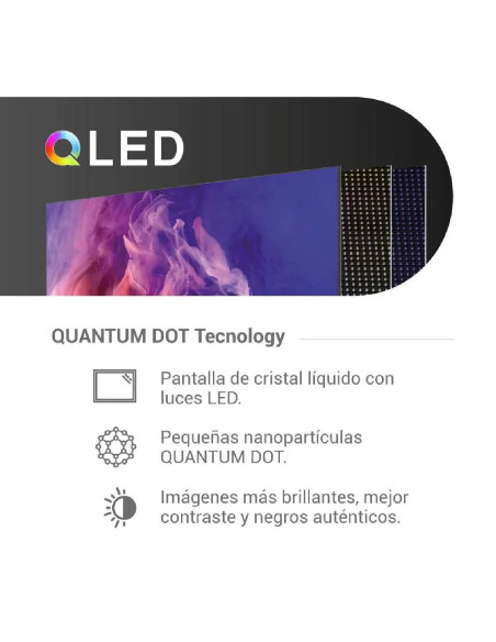 Televisor Hyundai 50 pulgadas QLED Full HD Smart TV Google  HYLED5027QFG