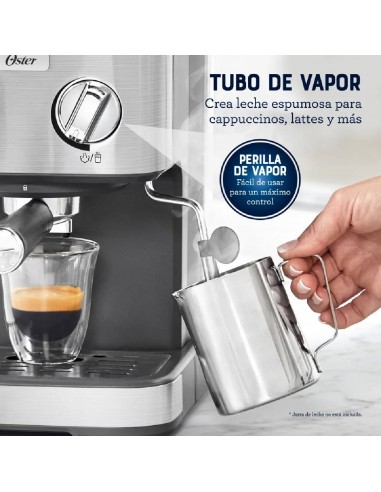 Cafetera Oster Compacta Espressos 1,5...
