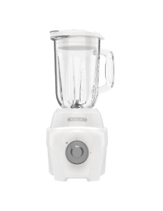 Licuadora Black + Decker 700 Watts 1,25 Litros 2 Velocidades Blanca BL0876-0WDLA