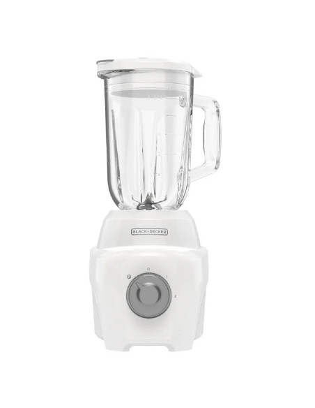 Licuadora Black + Decker 700 Watts 1,25 Litros 2 Velocidades Blanca BL0876-0WDLA