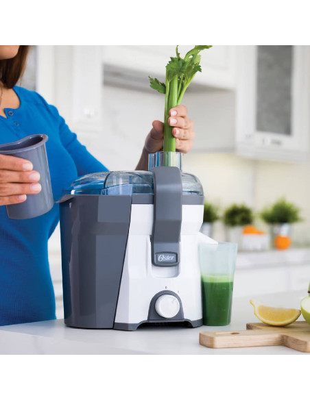 Extractor de Jugos Oster 500 ml con Filtro de Acero Inoxidable FPSTJE316W013