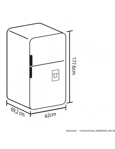 Nevera Haceb 311 Litros No Frost...