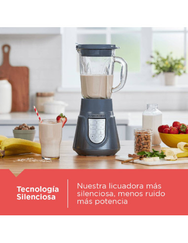Licuadora Black + Decker 1.5 Litros Silenciosa 3 velocidades BL1516-2MDLA