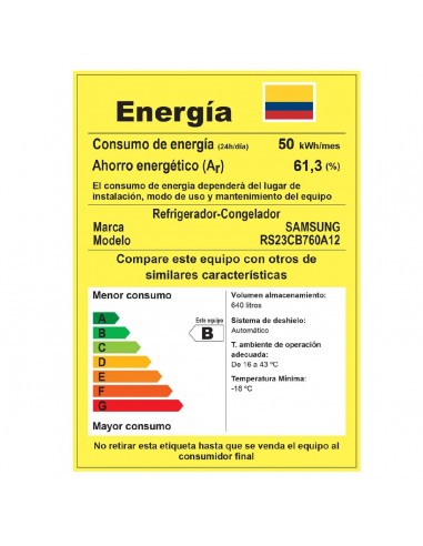 Nevecon Samsung 640 Litros Side by...