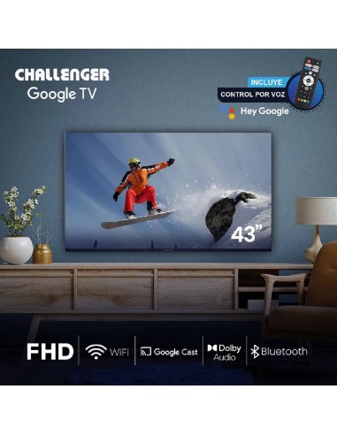 Televisor Challenger 43 pulgadas LED...