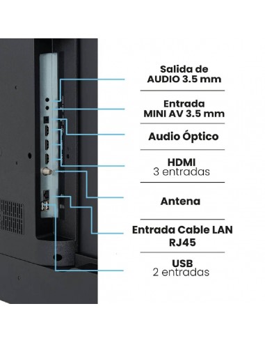 Televisor Challenger 58 pulgadas QLED...